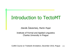 Sn&iacute;mek 1 - Institute of Formal and Applied Linguistics