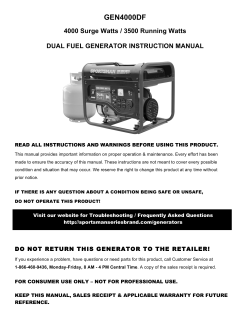 GEN4000DF - The Home Depot