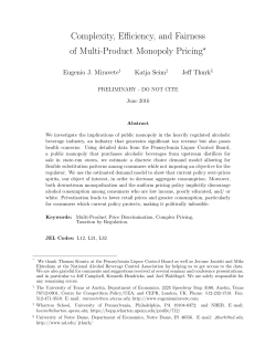 Complexity, Efficiency, and Fairness of Multi