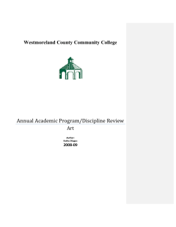 Annual Academic Pro m/Discipline Review gra