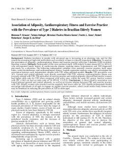 Association of Adiposity, Cardiorespiratory Fitness and Exercise