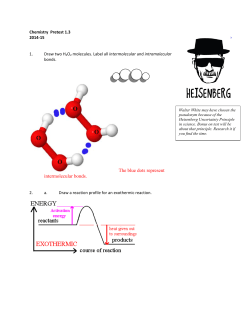 The blue dots represent intermolecular bonds.