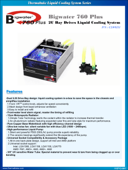 Big Water 745 Triple 12cm Liquid Cooling System