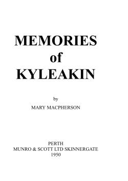 OCR Document - Kyleakin Local History Society