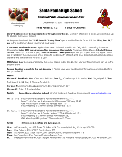 Santa Paula High School - Santa Paula Unified School District