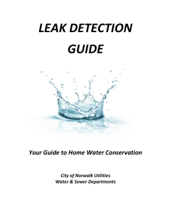 leak detection guide - E