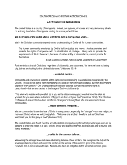 Immigration Statement with LINKS 2017 03
