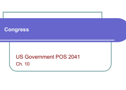 Congress US Government POS 2041