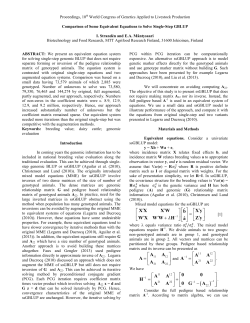 Comparison of Some Equivalent Equations to Solve Single