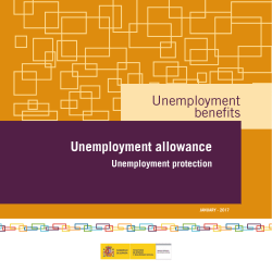 Unemployment allowance. Unemployment protection.