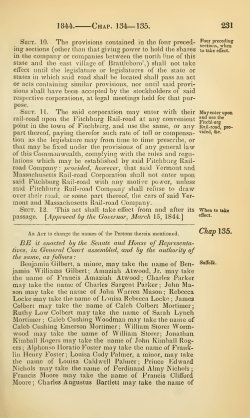 Acts and resolves passed by the General Court