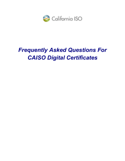 Frequently Asked Questions For ISO Digital
