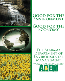 GOOd FOR thE ENviRONMENt