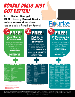 Rourke Deals Just Got Better!