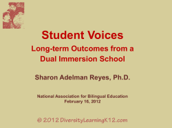 Student Voices - DiversityLearningK12