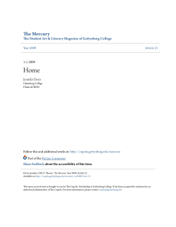 The Mercury - The Cupola: Scholarship at Gettysburg College