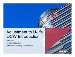 Information Provided by OCW