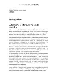 America - Stephen Friedman Gallery