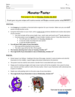 Monster Poster