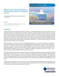 Modern Hexane-Extractable Material (Oil