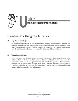 Sample Unit - Mangrum