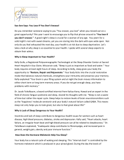 Why Is Sleep Important To Your Health?