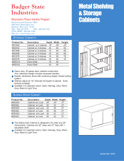 Metal Shelving Bro - Badger State Industries