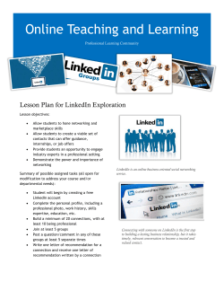LinkedIn Handout