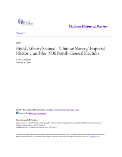 British Liberty Stained : "Chinese Slavery," Imperial Rhetoric, and