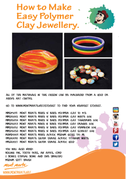 How to make Easy polymer jewelry