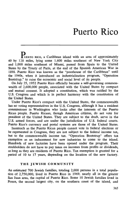 Puerto Rico - AJC Archives
