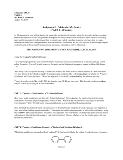 Assignment 1 - Illinois State Chemistry