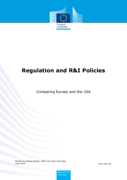Aligning policies for low-carbon systemic innovation in Europe