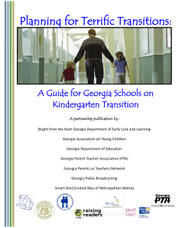 Planning for Terrific Transitions