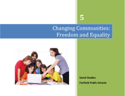 Fairfield, CT 5th Grade Social Studies