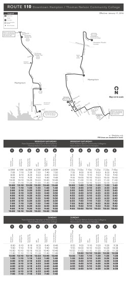 110 - Hampton Roads Transit