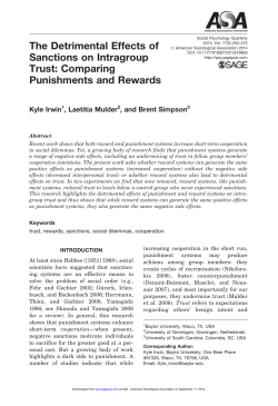 The Detrimental Effects of Sanctions on