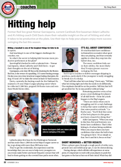 Hitting help - National Alliance for Youth Sports