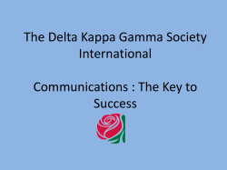 Communicating to the Public