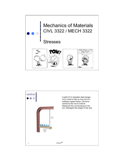 Mechanics of Materials