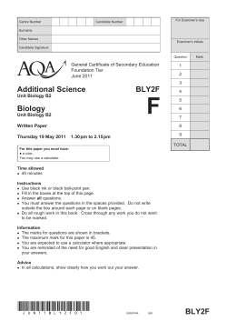 AQA-BLY2F-W-QP