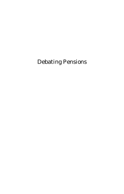 Debating Pensions
