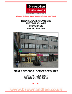 town square chambers 15 town square stevenage herts, sg1 1bp