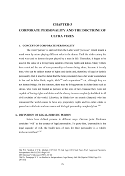 chapter-3 corporate personality and the doctrine of