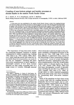 39 - Association for the Sciences of Limnology and Oceanography
