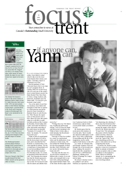 if anyone can - Trent University