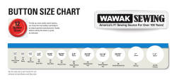 button size chart
