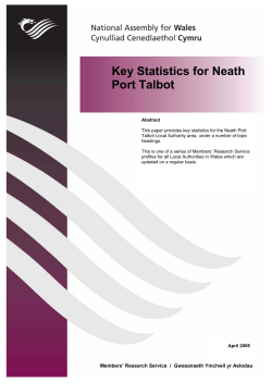 Key Statistics for Neath Port Talbot