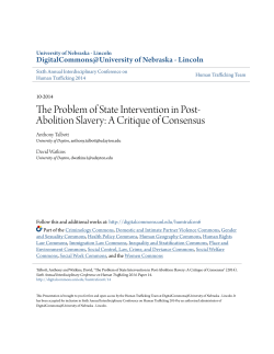 The Problem of State Intervention in Post