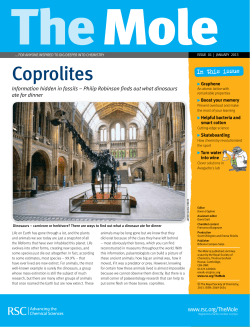 The Mole - Royal Society of Chemistry